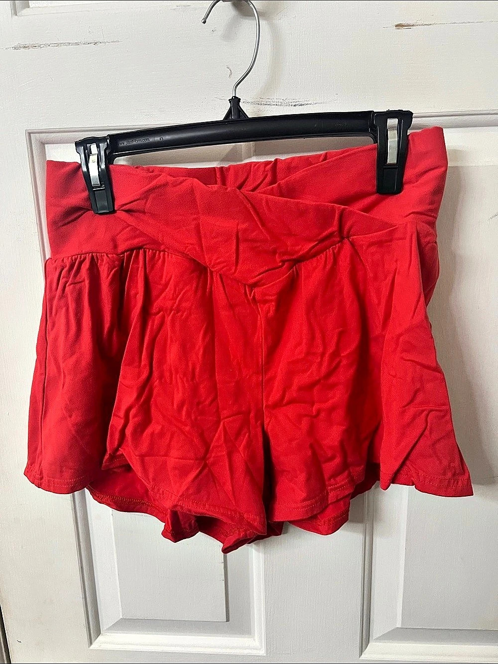 SHEIN Red Skort Size Large Like New